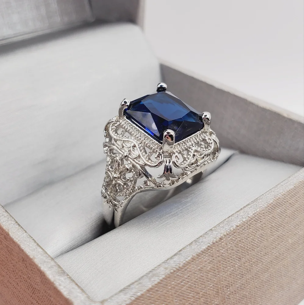 Blue Sapphire Ring
